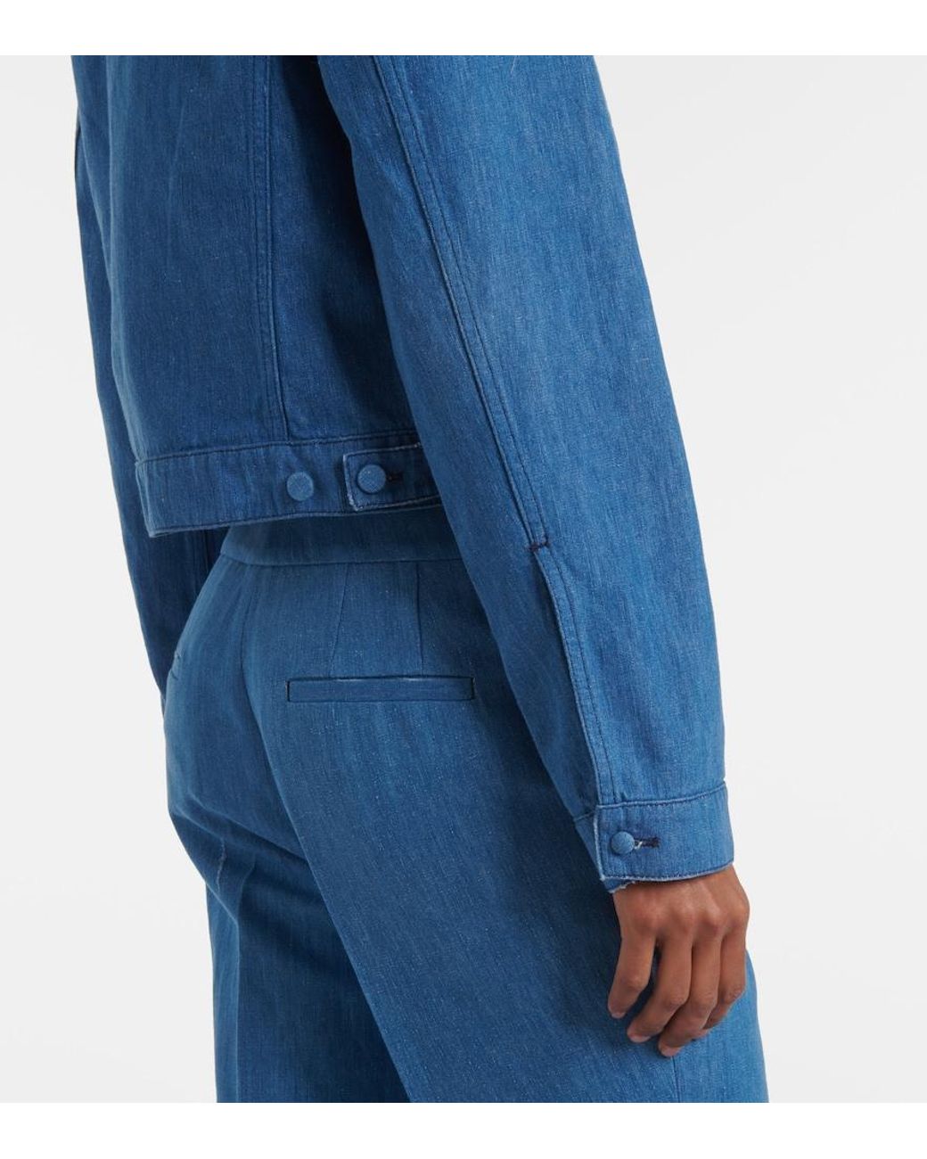 Gabriela Hearst Blue Roland Denim Jacket