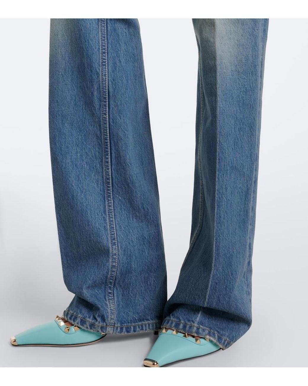 Valentino Blue Straight Jeans