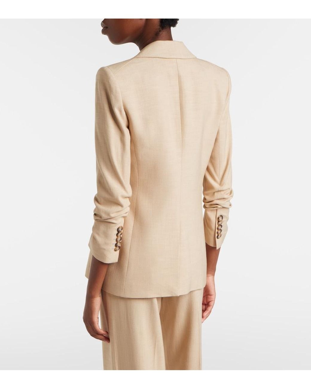 Veronica Beard Natural Battista Blazer