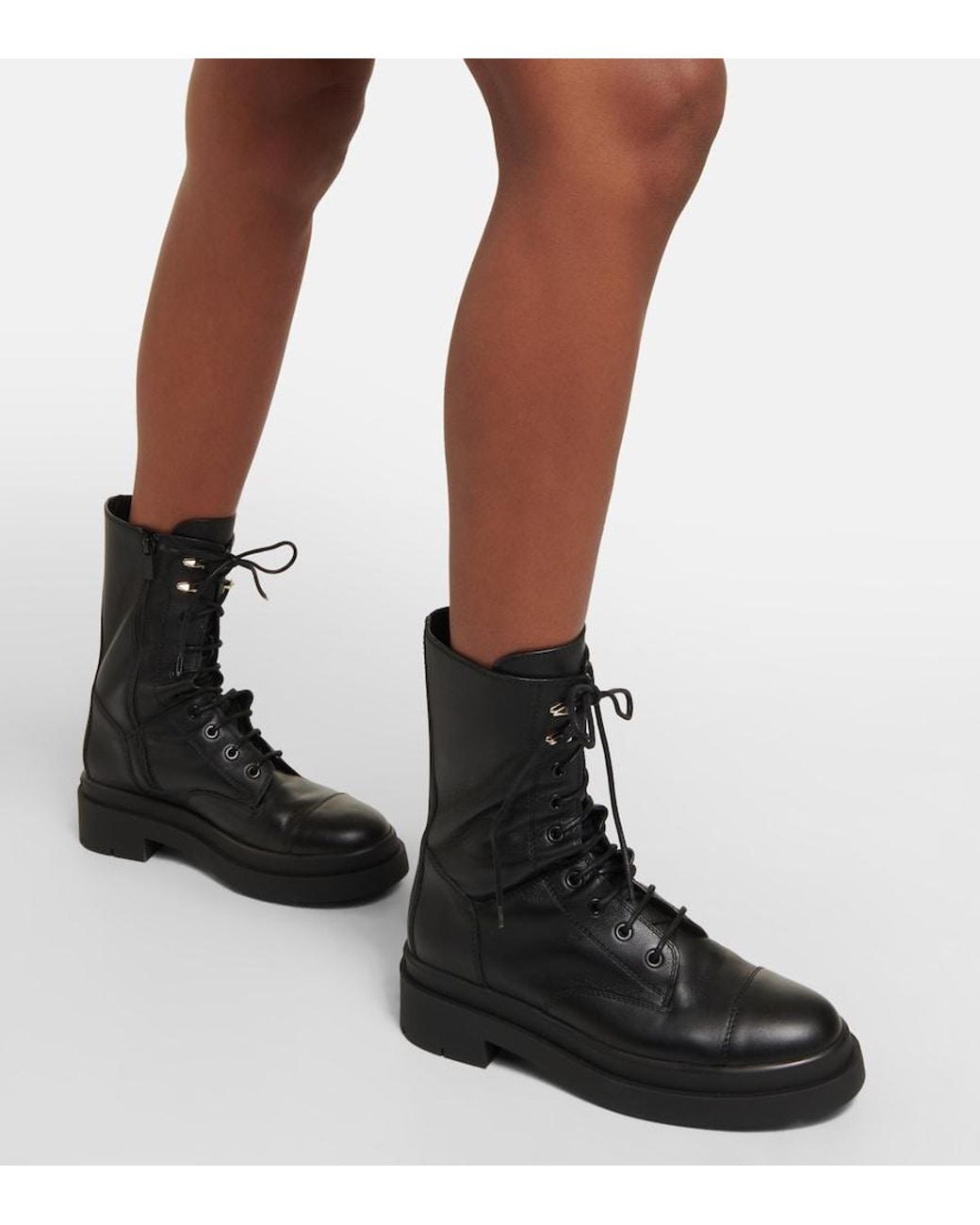 Jimmy Choo Black Nari Leather Boots