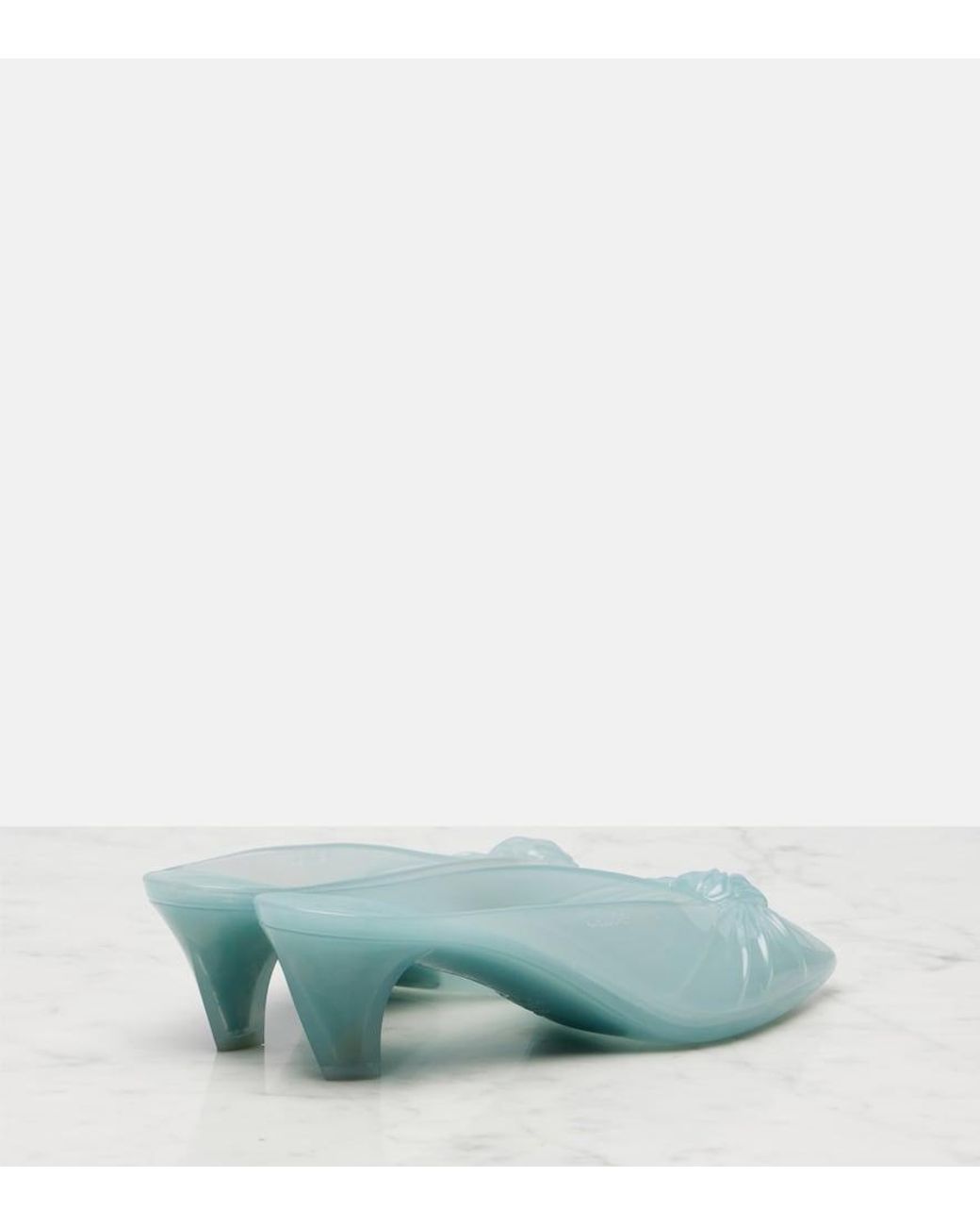 Chloé Blue Jelly Tpu Mules