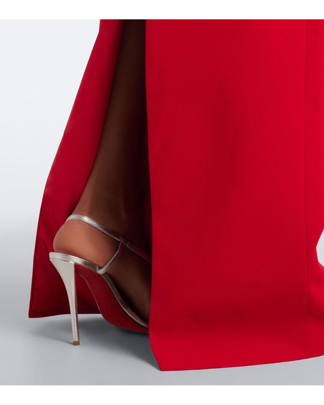 The New Arrivals Ilkyaz Ozel Red Fang Gown