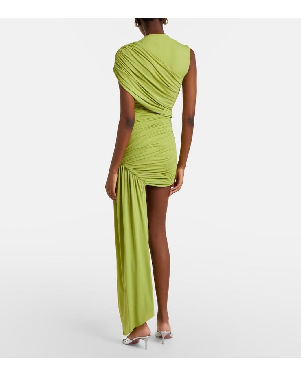 Robe Ravenna En Jersey De La Vali en coloris Green