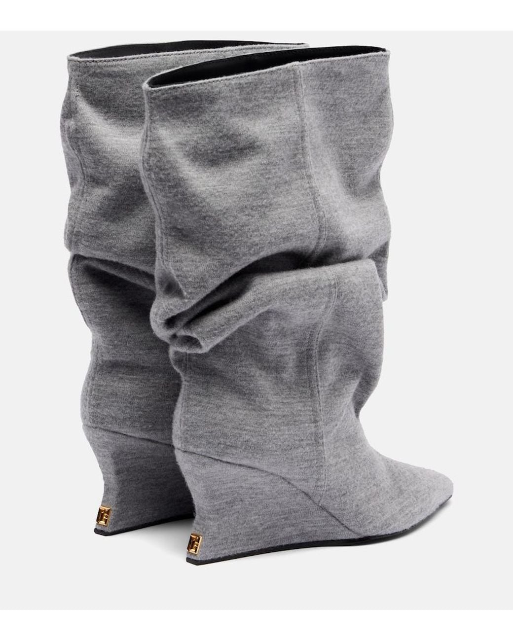 Bottines Balmain en coloris Gray