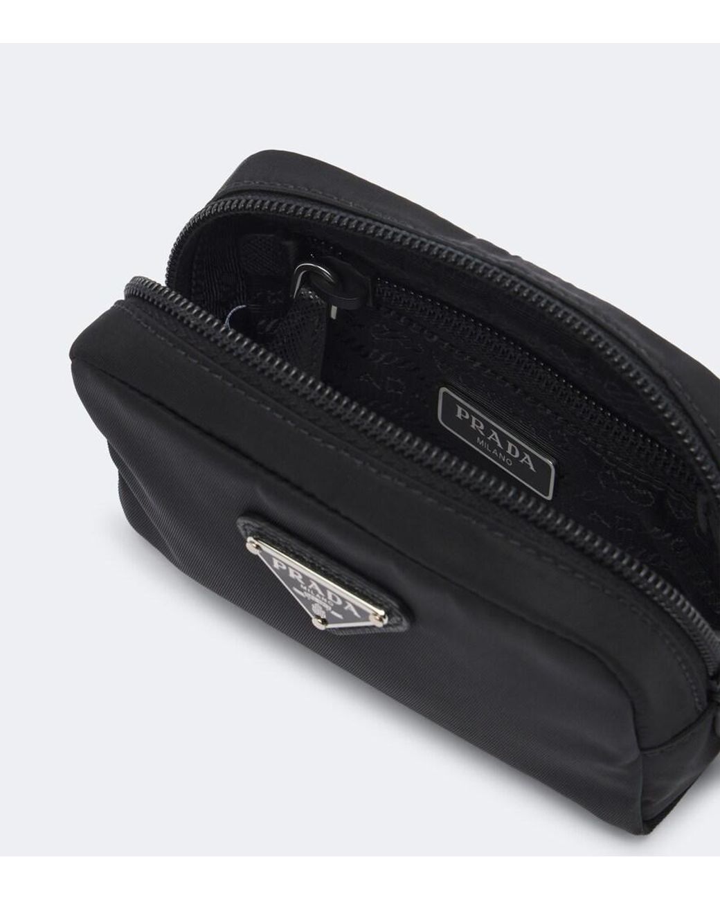 Prada Black Micro Re-Nylon Pouch