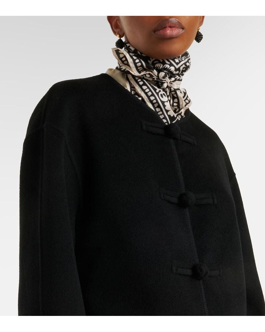 Rohe Black Wool Jacket