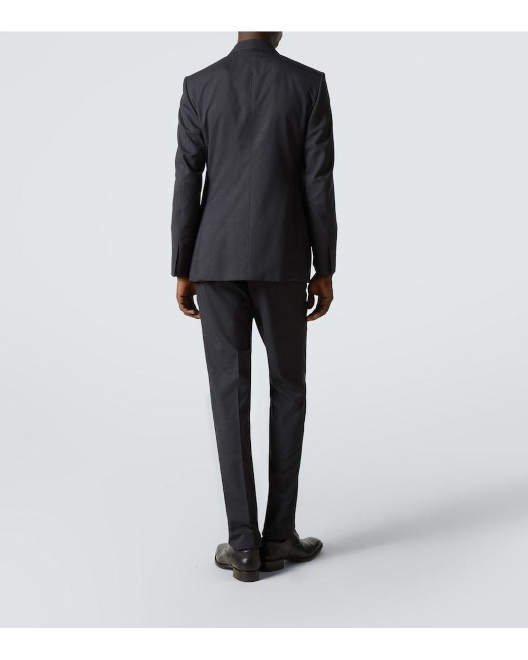 Tom Ford Black Shelton Super 120's Wool Suit for men