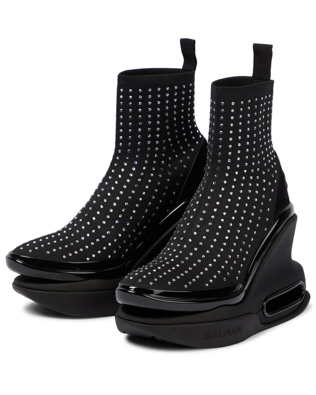 Wedge sock shop sneakers