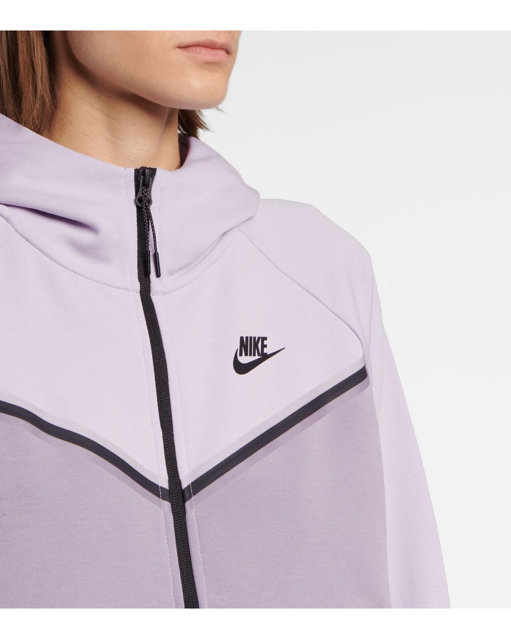 Veste coupe-vent Tech-Fleece Nike en coloris Violet | Lyst
