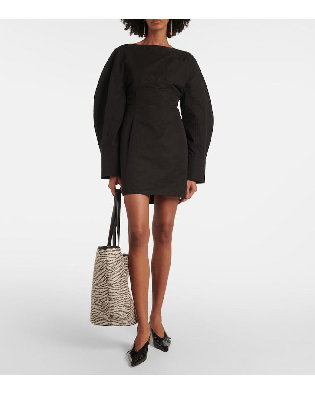 Jacquemus Black Dress Casaco