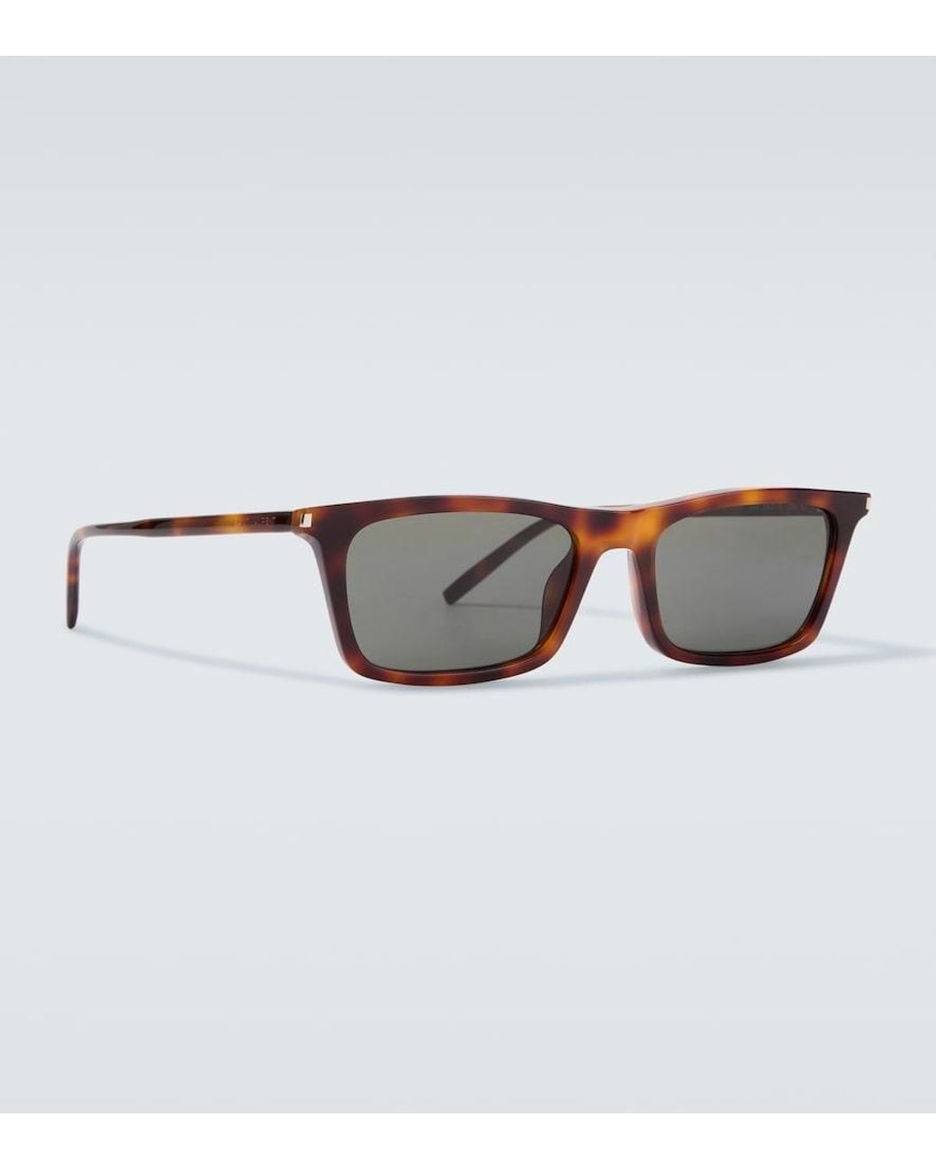 Saint Laurent Eckige Sonnenbrille Sl 890 Betty Thin in Brown für Herren