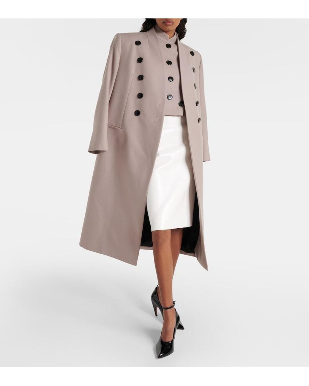 Alaïa Natural Wool Jacket