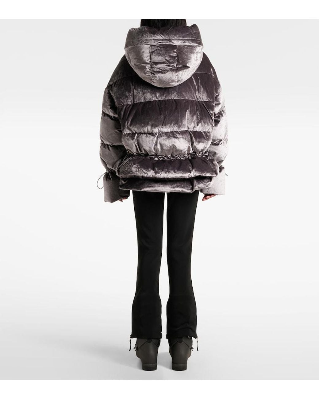 Jet Set Gray Margot Down Jacket