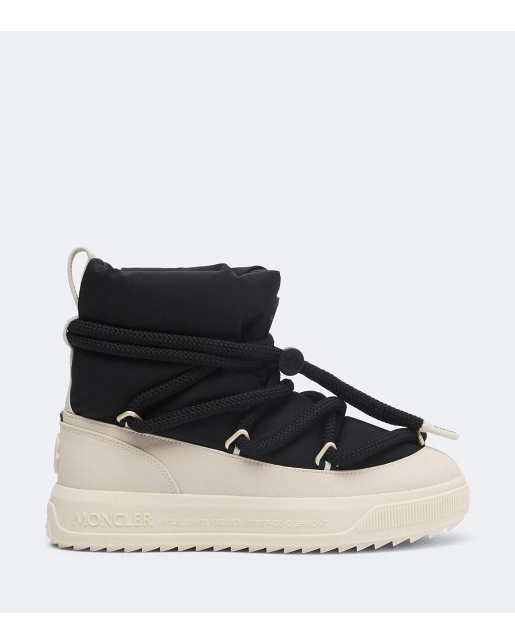 Moncler Black Altive Mid Snow Boots
