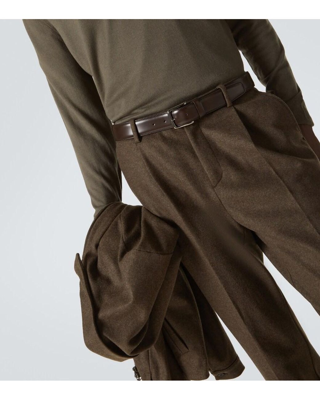 Tod's Black New Basic Leather Belt for men