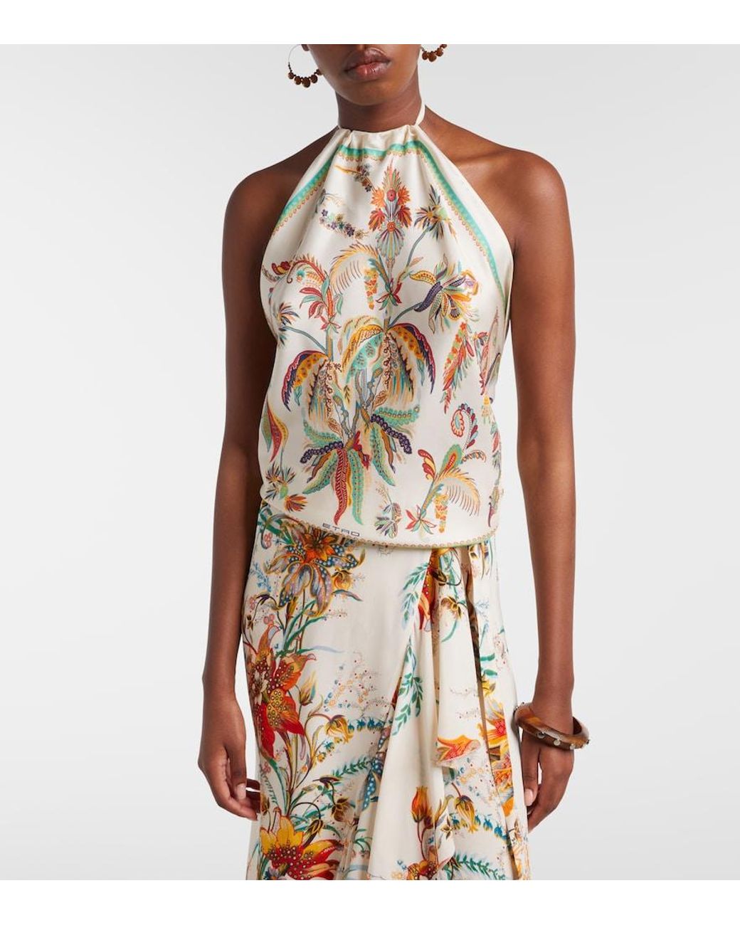 Top di Etro in White