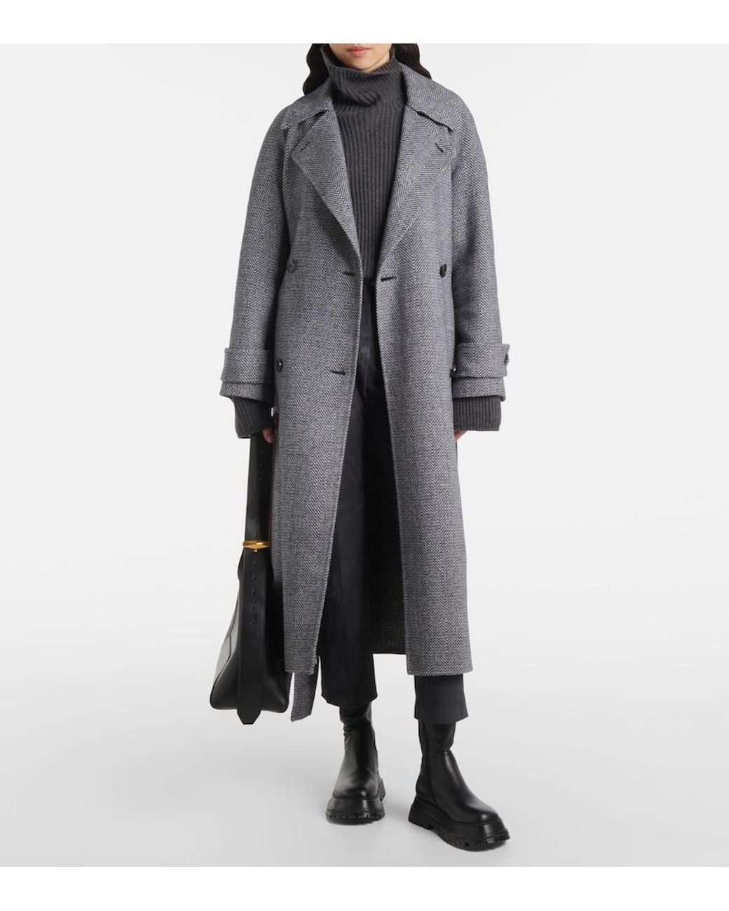 Joseph Gray New Navarre Virgin Wool Coat