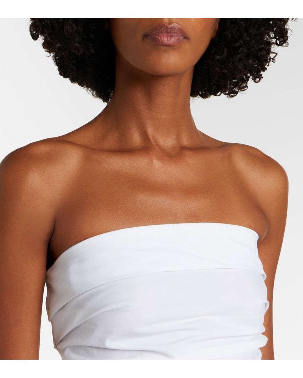 Proenza Schouler White Label Maisy Cotton-Blend Tube Top