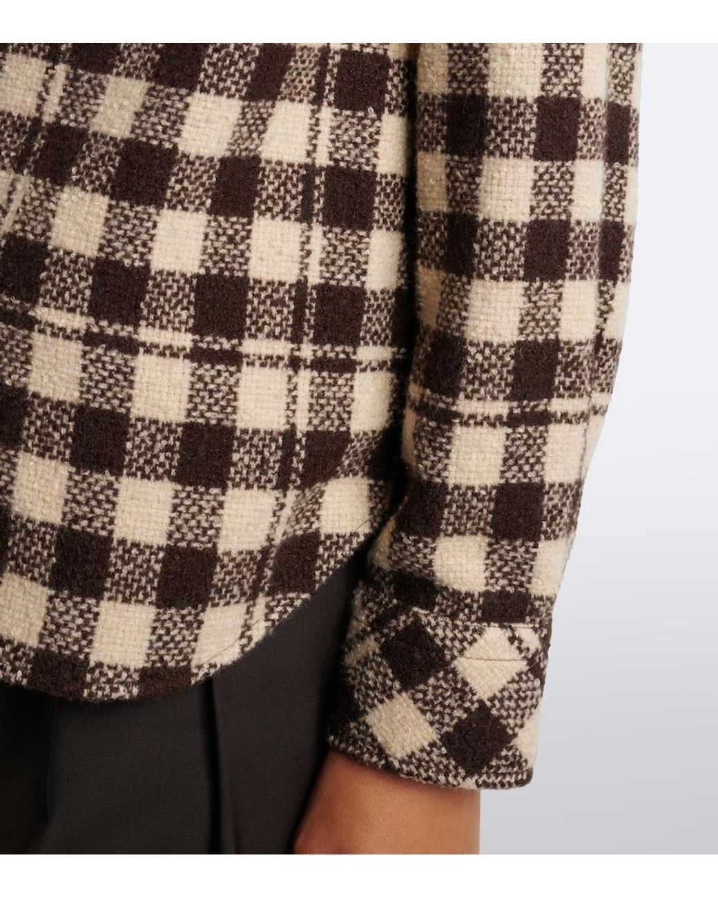 Giacca Camicia di Moncler in Black