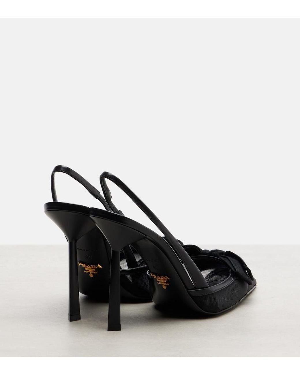 Pumps Slingback 100 di Prada in Black