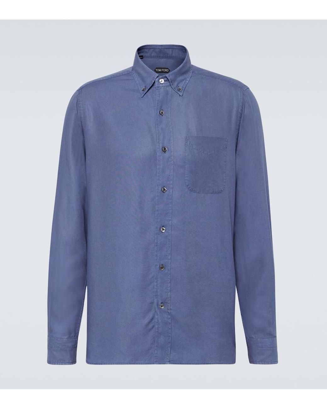 Tom Ford Blue Leisure Shirt for men