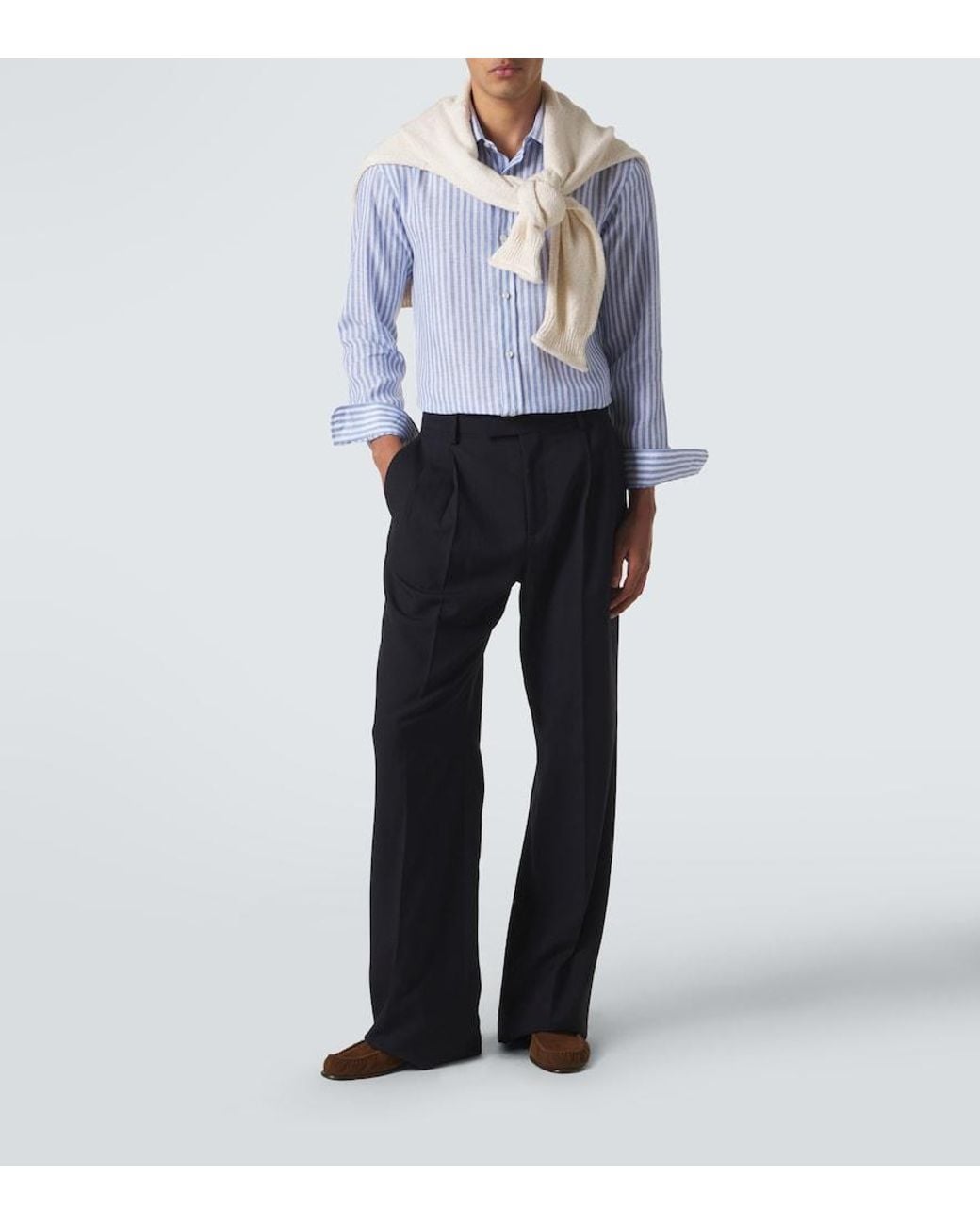 Camicia di Charvet in Blue da Uomo