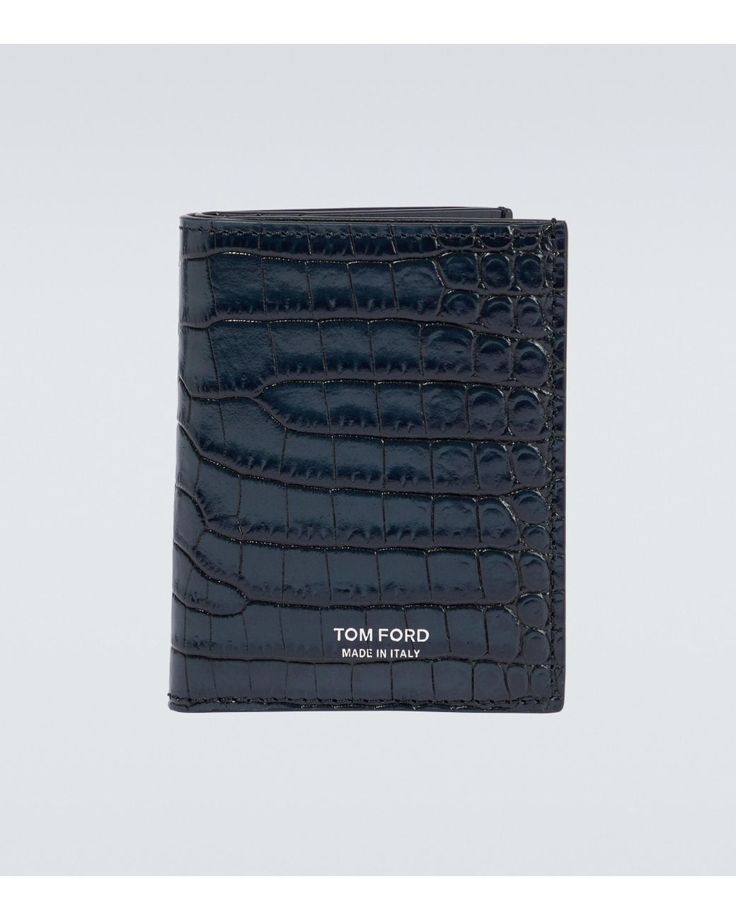 Portefeuille zippe en cuir Tom Ford pour homme en coloris Noir Homme Accessoires Portefeuilles et porte-cartes 