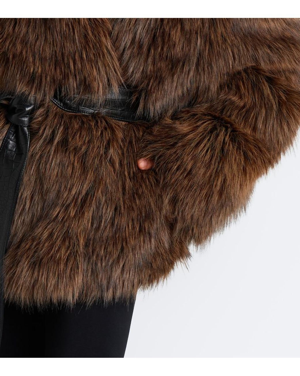 Magda Butrym Brown Belted Jacket