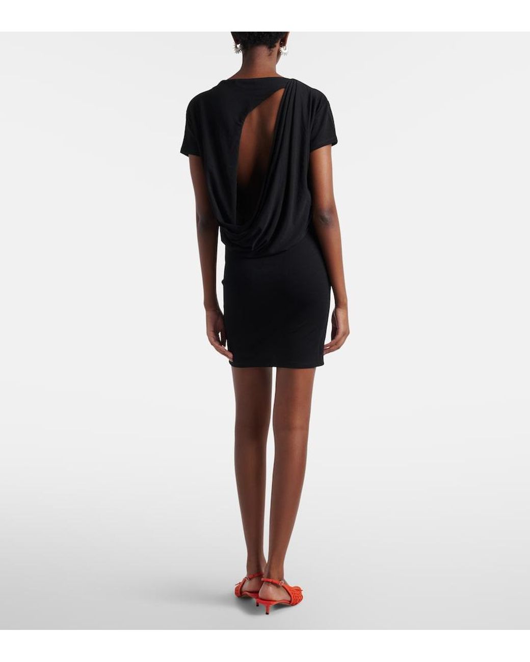 Jacquemus Black Mistral Minidress
