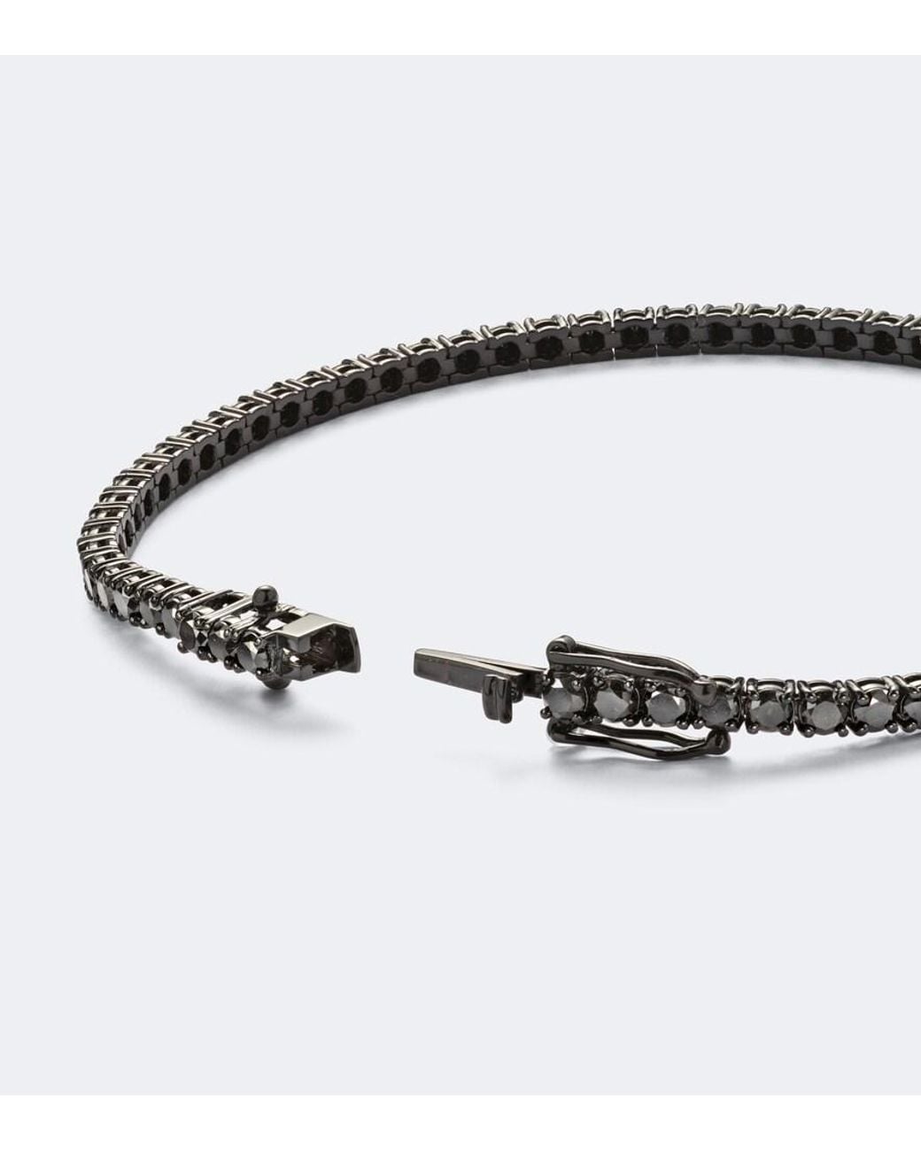 SHAY White 18Kt Tennis Bracelet With Diamonds for men