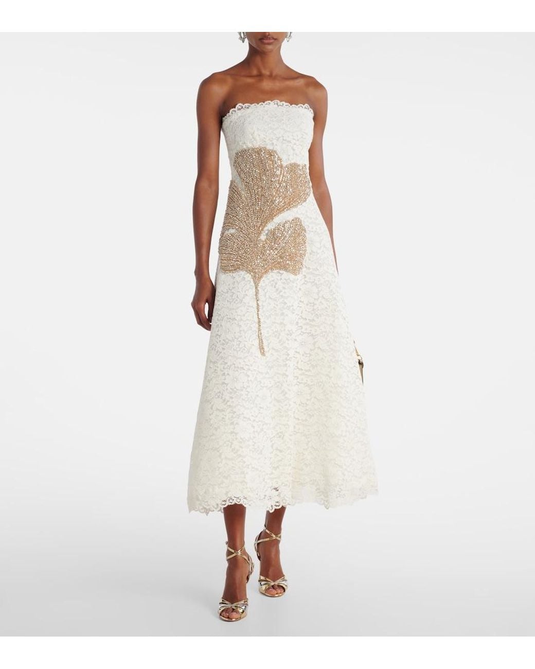 Costarellos Natural Dresses