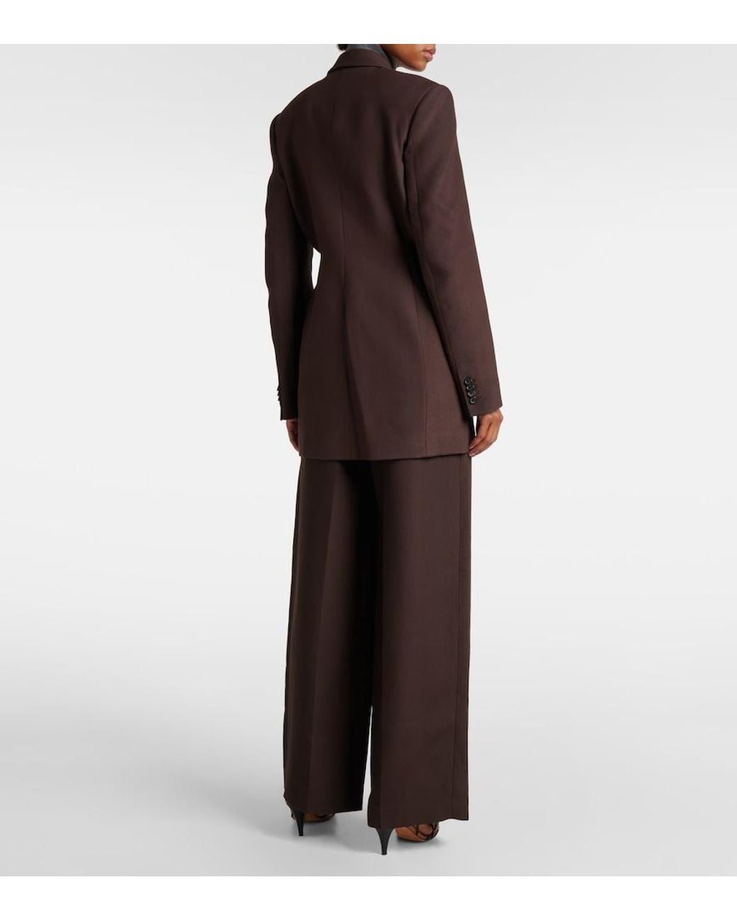 Khaite Brown Beckett Blazer