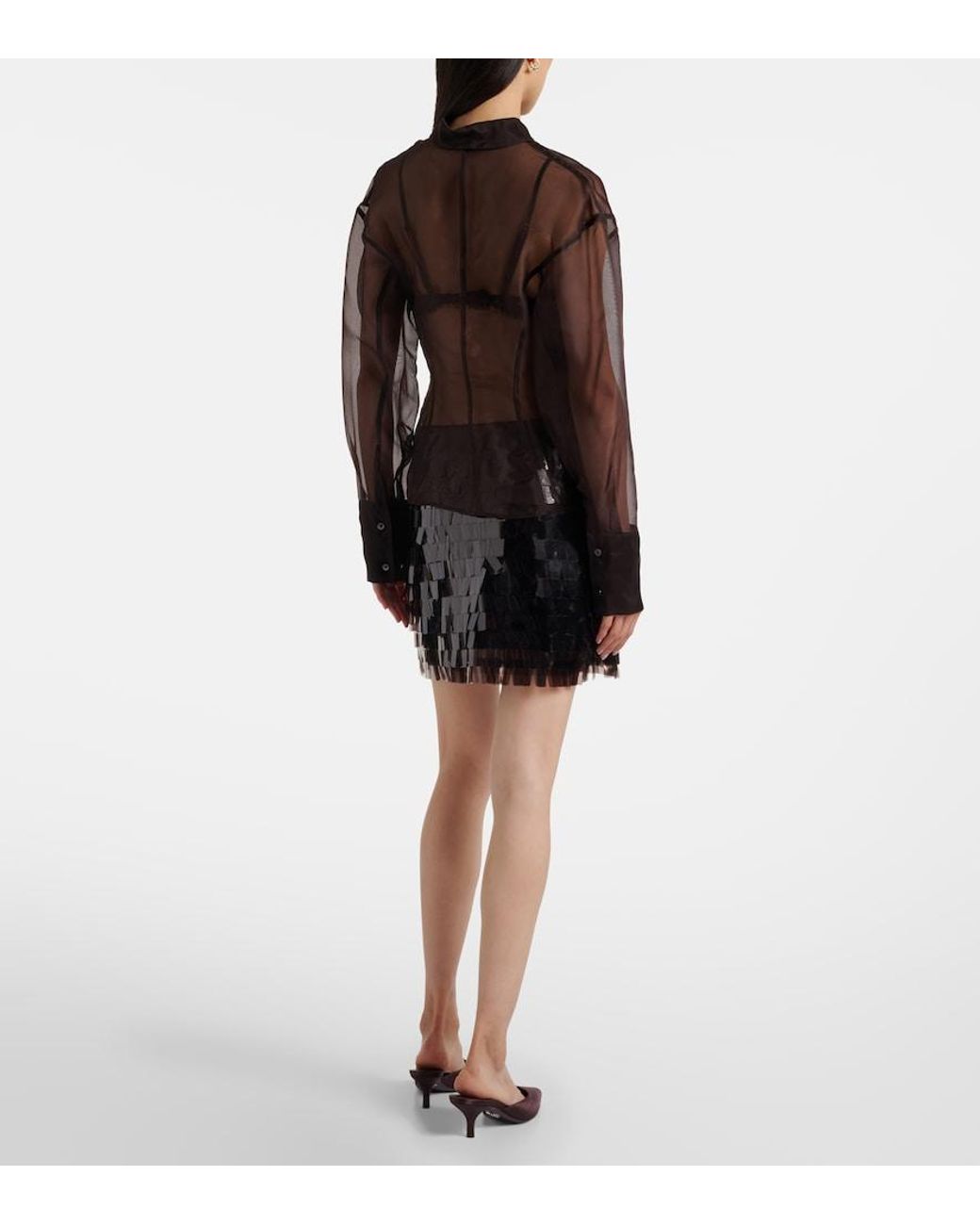 Camicia Aida di Staud in Brown
