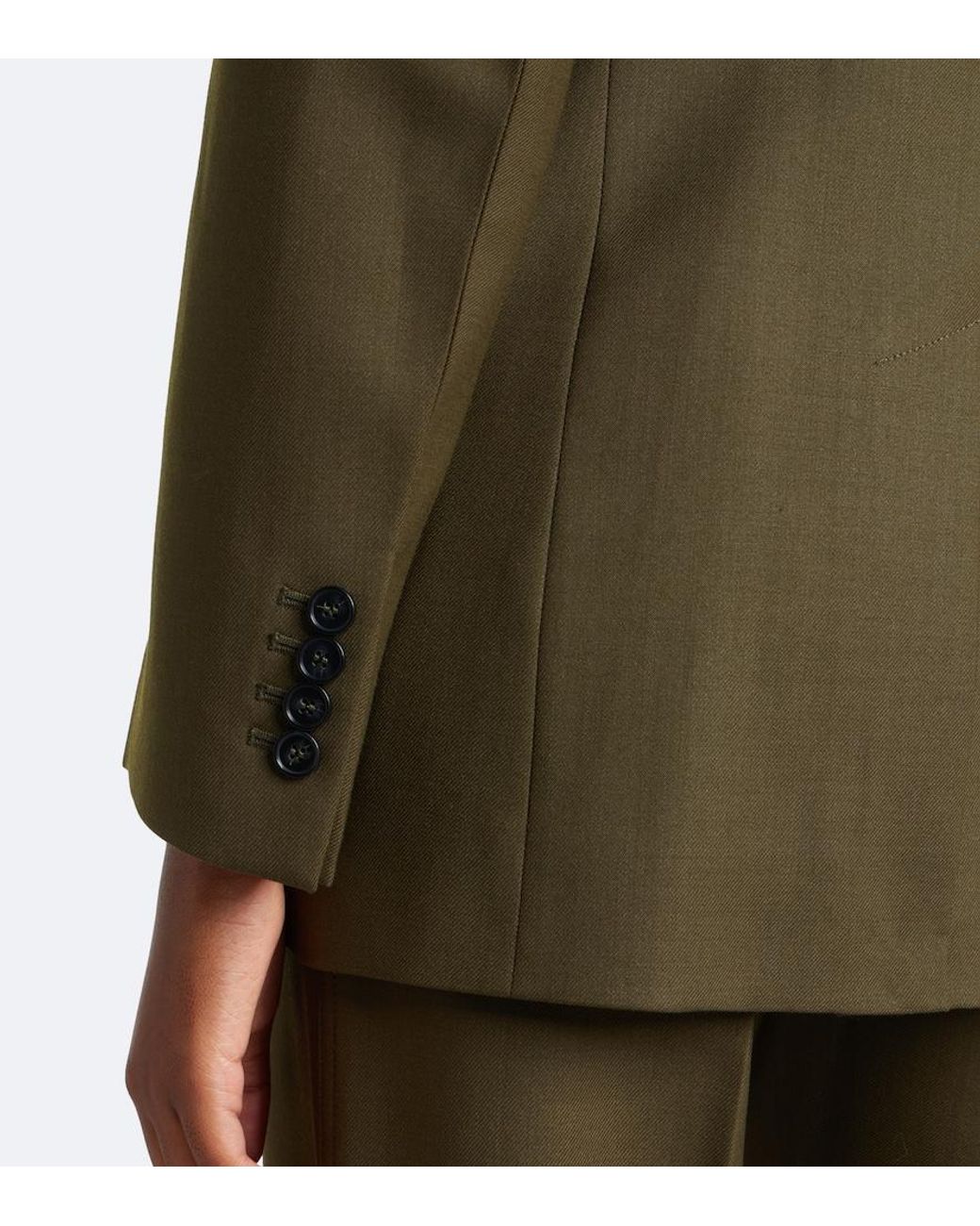 Victoria Beckham Green Katherine Blazer