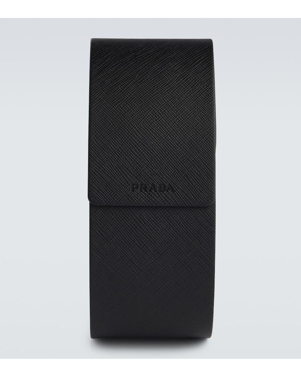 Prada Brown Oval Sunglasses for men