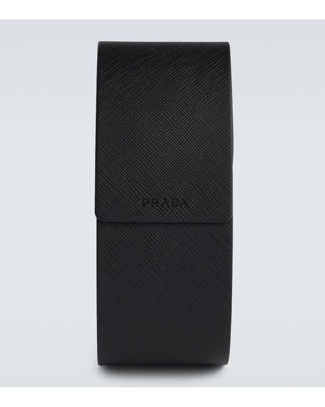 Prada Gray Rectangular Sunglasses for men