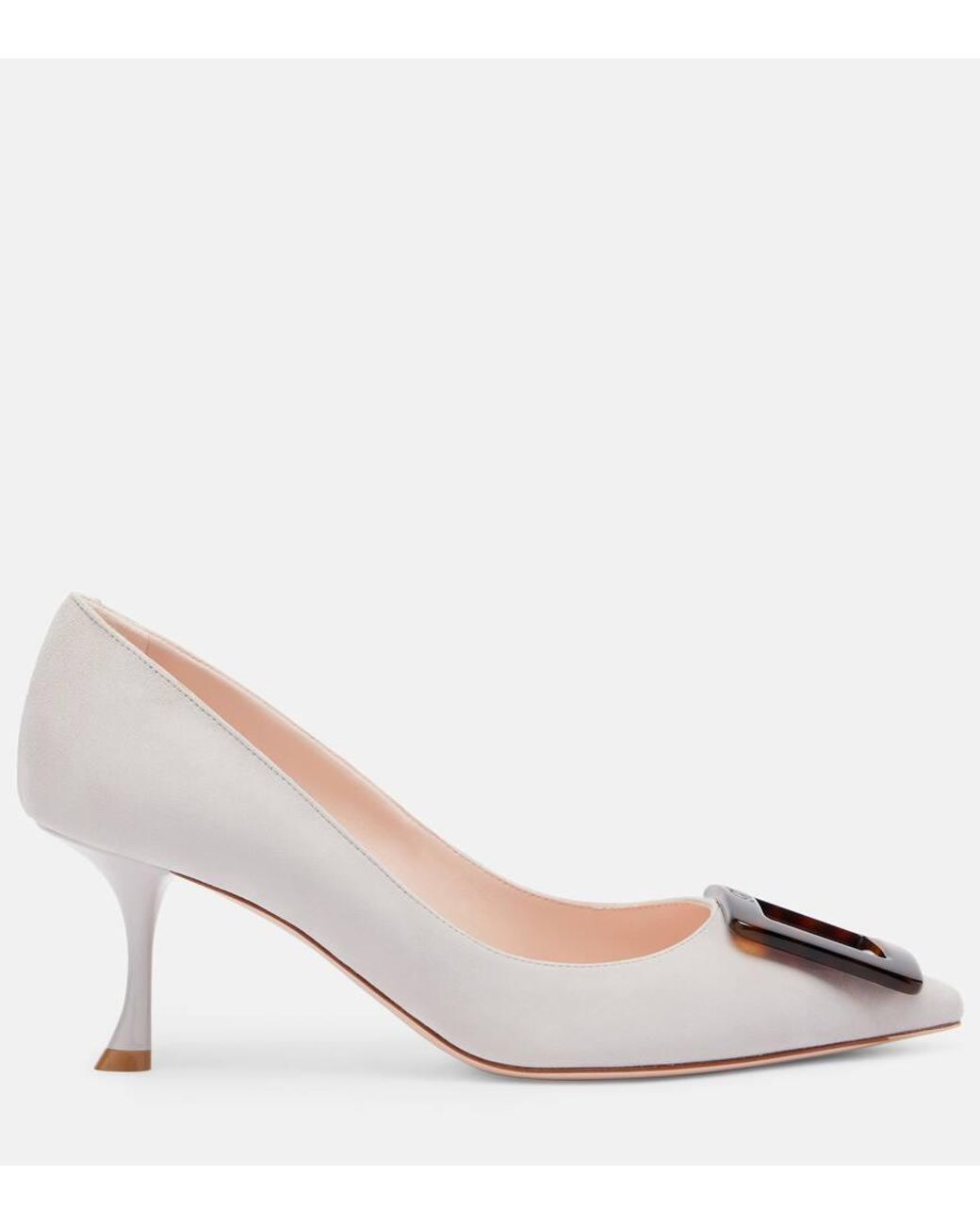 Roger Vivier Viv' in White | Lyst UK