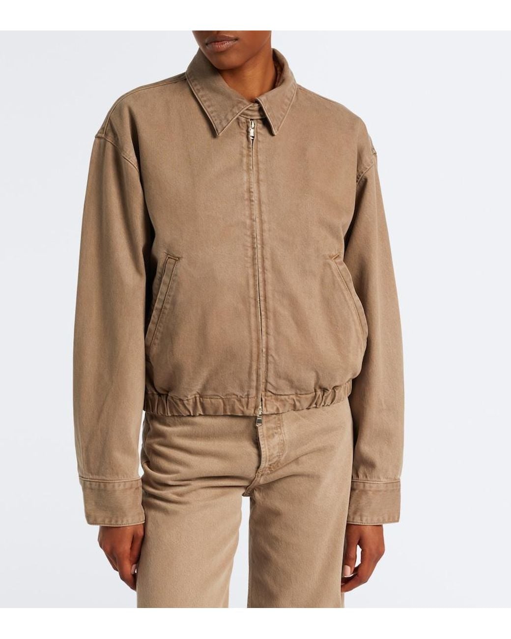 Agolde Natural Nile Denim Jacket
