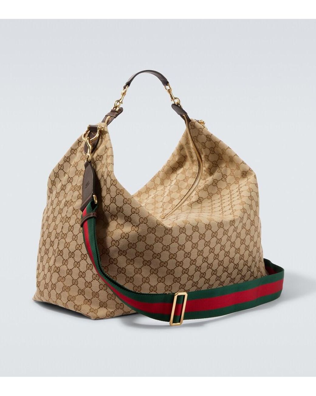 Gucci Schultertasche Brera Gg Large Aus Canvas in Metallic für Herren