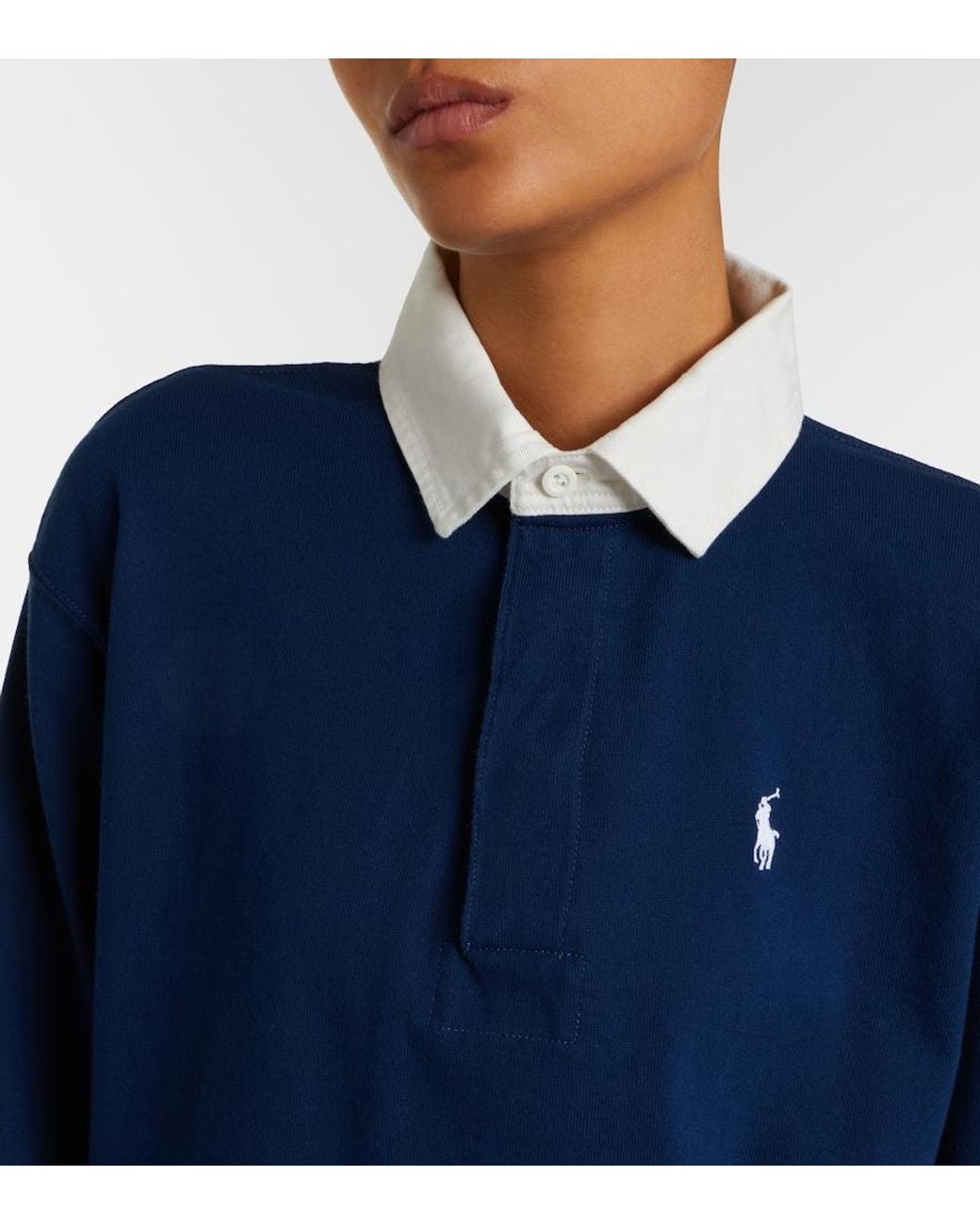 Polo Ralph Lauren Blue Cotton Polo Sweatshirt