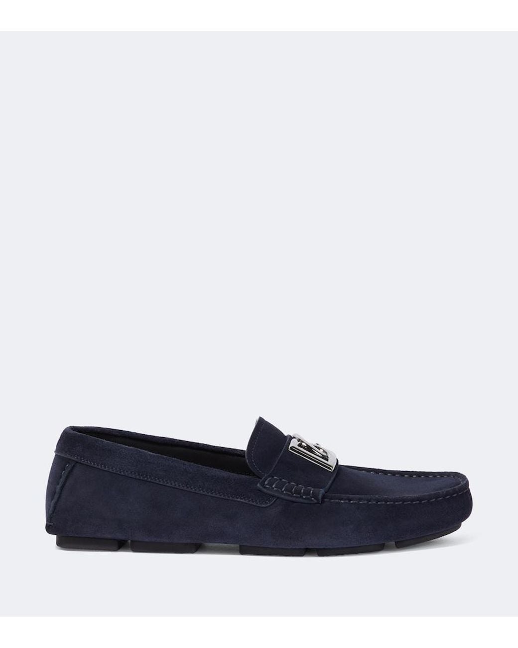Dolce & Gabbana Blue Flat Shoes for men