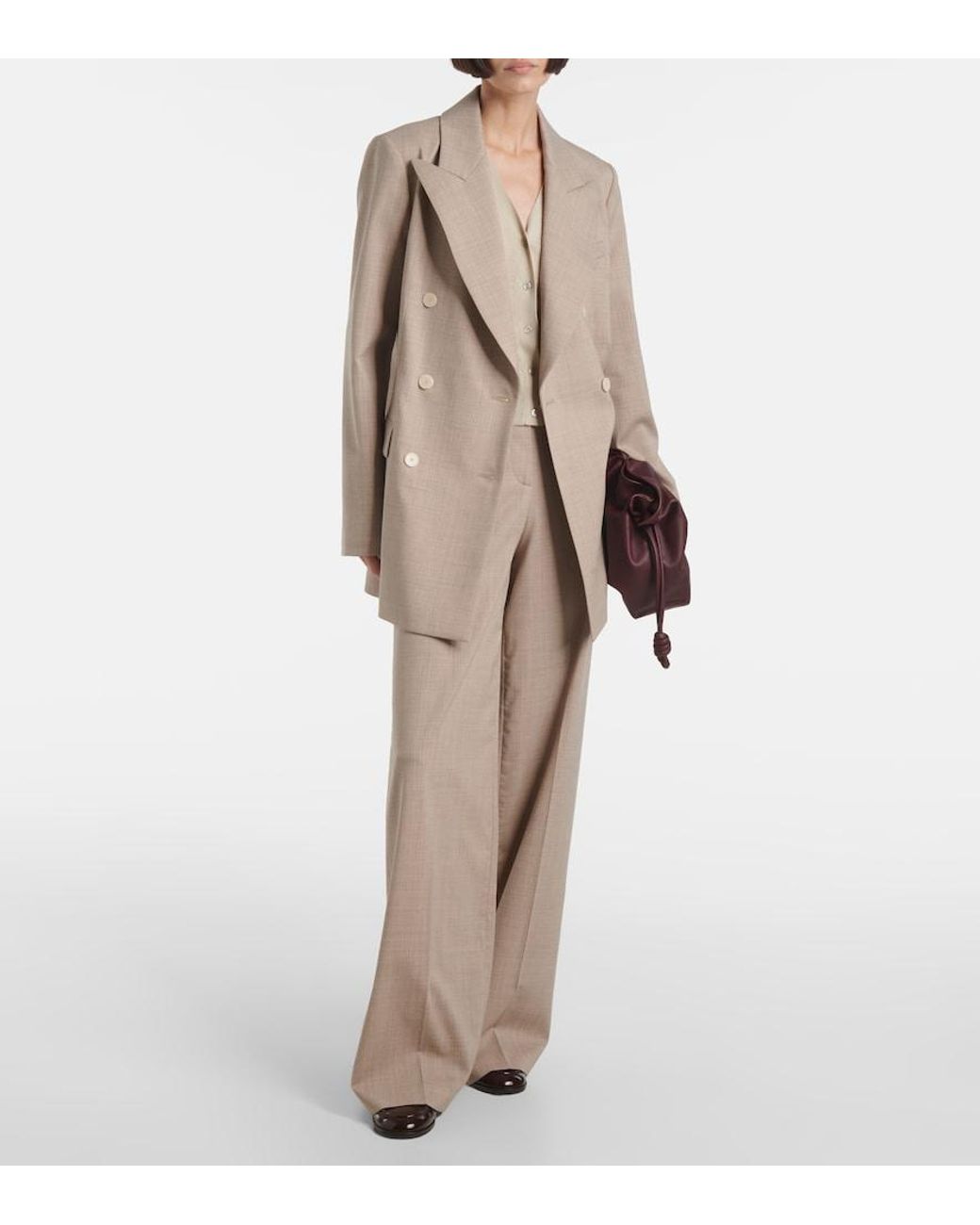 Joseph Natural Valery Wool Blazer