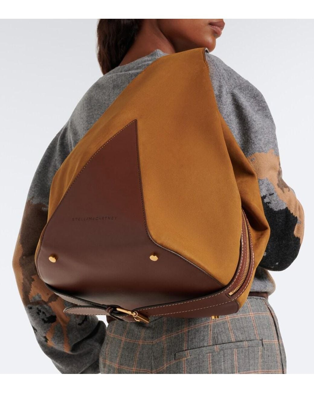 Bolso Saco Appaloosa Medium Stella McCartney de color Brown