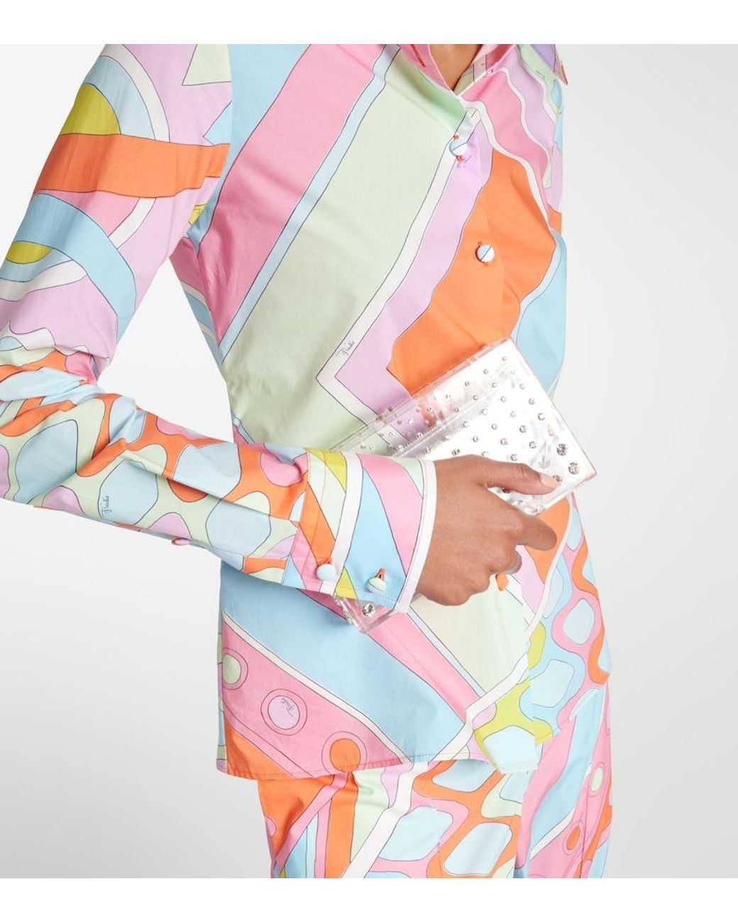Emilio Pucci White Vivara Cotton Shirt