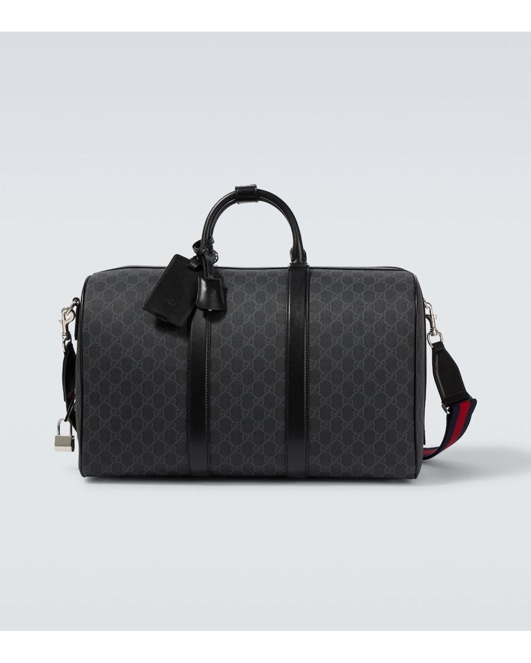 Gucci Black Gg Large Duffle Bag for men