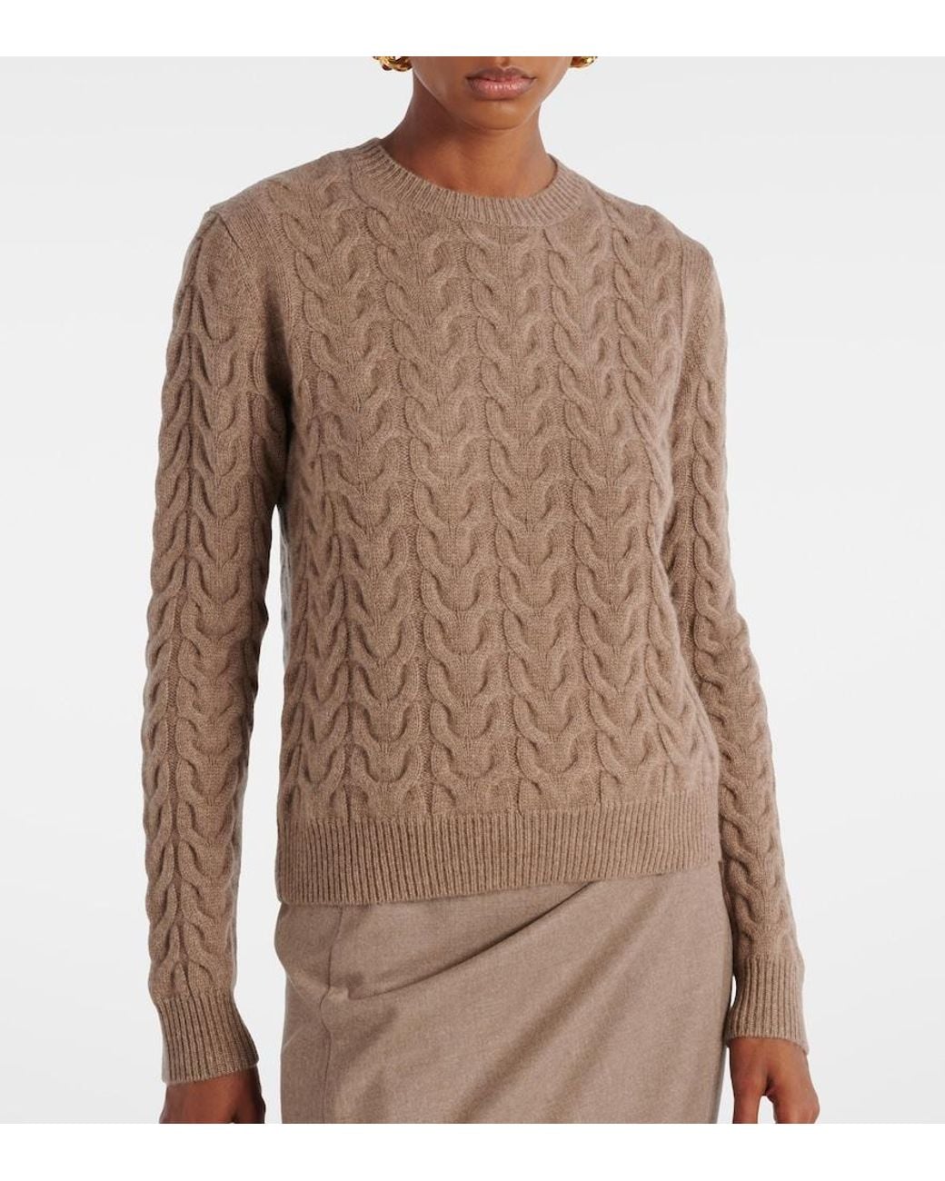 Max Mara Brown Knitwear