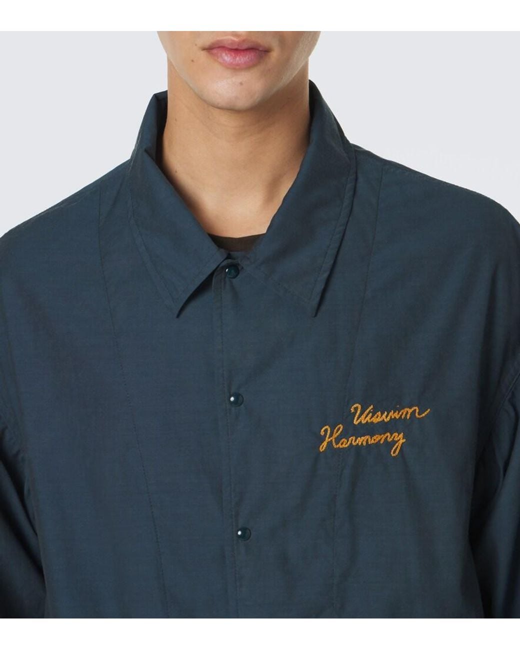 Visvim Blue Windfall Taffeta Jacket for men