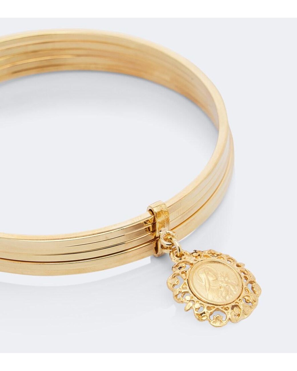 Dolce & Gabbana White Velata Bangle
