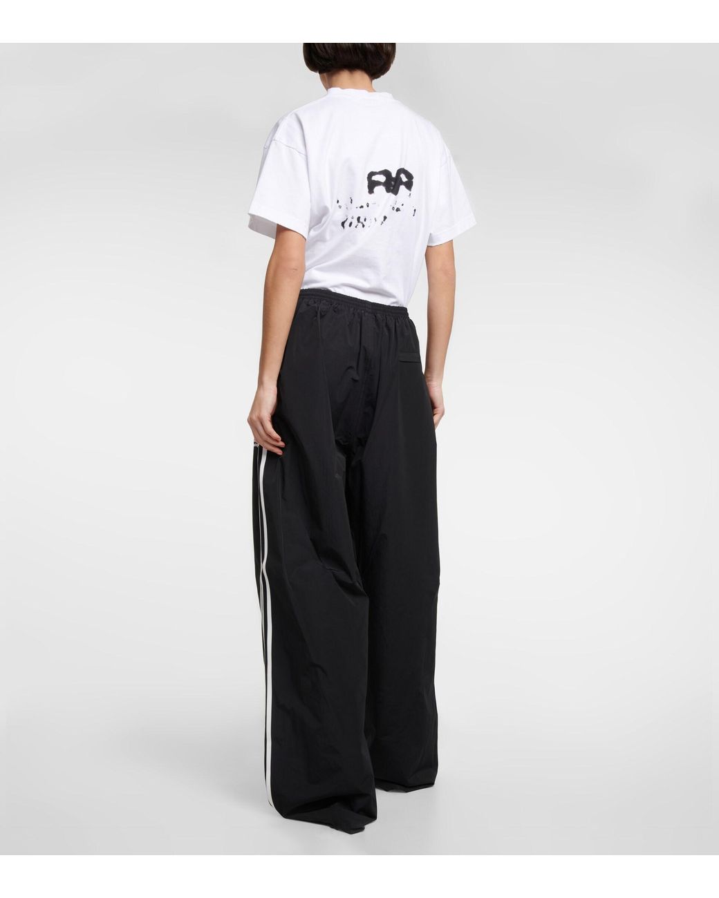 Balenciaga X Adidas Logo Track Pants in Blue | Lyst Balenciaga X Adidas Logo Track Pants in Blue | Lyst