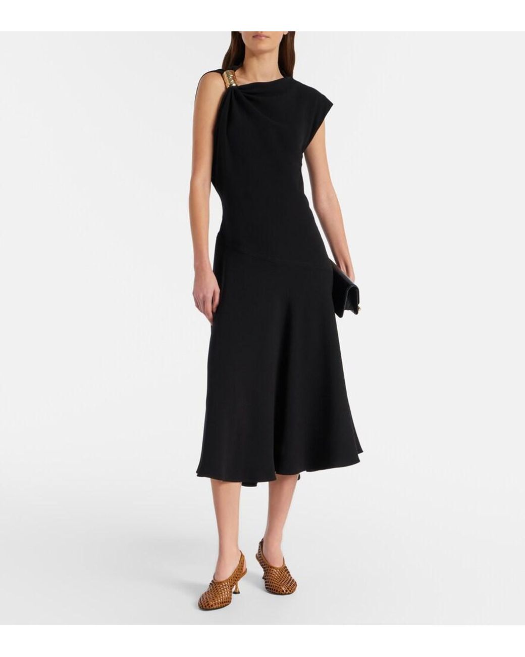 Proenza Schouler Brown Tee Leather Slingback Pumps